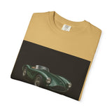 Aston Martin DB3S Unisex Garment-Dyed T-shirt, Car Enthusiast Tee, Vintage Auto Apparel, Perfect Gift for Him, Birthday or Christmas