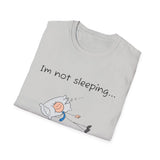 Funny Battery Saving Mode T-Shirt, Unisex Humor Tee, Gift for Friends, Sleepy Shirt, Casual Wear, Unique Graphic Tee