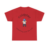 Coldplay Inspired Unisex Heavy Cotton Tee - Music Tee, Band T-Shirt, Concert Outfit, Music Lover Gift, Casual Wear