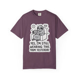 Comfy Sloth T-Shirt - Funny Graphic Tee, Unisex Apparel for Relaxation, Perfect for Lazy Days, Gift for College Students, Outfit Repeater