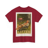 Relaxed Lifter Cotton Tee, Vintage Workout Tee, Unisex Gym Shirt, Casual Fitness Apparel, Gift for Fitness Enthusiasts