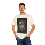 Colorful Enigma Squid Unisex T-Shirt | Vibrant Graphic Tee for Ocean Lovers, Casual Wear, Gift Idea, Festival Attire, Statement Piece