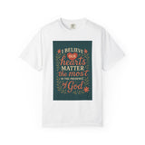 Inspirational god Unisex T-Shirt – Faith, Heartfelt Message, Eco-Friendly, Gift for Religious Occasions, Spiritual Wear, Casual Comfort