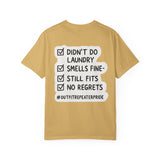 Comfy Sloth T-Shirt - Funny Graphic Tee, Unisex Apparel for Relaxation, Perfect for Lazy Days, Gift for College Students, Outfit Repeater