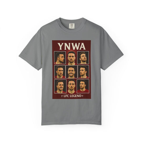 YNWA LFC diogo jota Legend Unisex T-shirt, Garment-Dyed Casual Tee for Fans, Perfect Gift for Soccer Lovers, Sports Apparel, Match Day Wear, Team [...]
