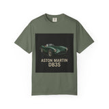 Aston Martin DB3S Unisex Garment-Dyed T-shirt, Car Enthusiast Tee, Vintage Auto Apparel, Perfect Gift for Him, Birthday or Christmas