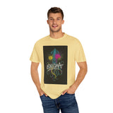 Colorful Enigma Squid Unisex T-Shirt | Vibrant Graphic Tee for Ocean Lovers, Casual Wear, Gift Idea, Festival Attire, Statement Piece