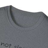 Funny Battery Saving Mode T-Shirt, Unisex Humor Tee, Gift for Friends, Sleepy Shirt, Casual Wear, Unique Graphic Tee