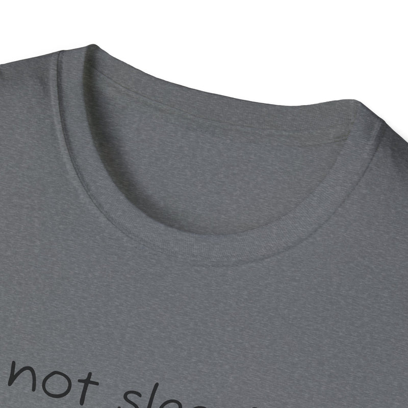 Funny Battery Saving Mode T-Shirt, Unisex Humor Tee, Gift for Friends, Sleepy Shirt, Casual Wear, Unique Graphic Tee
