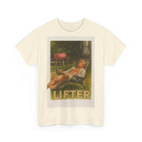 Relaxed Lifter Cotton Tee, Vintage Workout Tee, Unisex Gym Shirt, Casual Fitness Apparel, Gift for Fitness Enthusiasts