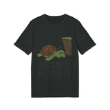 Nearly Made It Unisex T-Shirt - Cute Turtle Design, Funny Graphic Tee, Gift for Creators, Casual Wear, Motivational Apparel