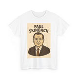 Retro Graphic Tee - Paul Skinbach, Vintage Style Shirt, Casual Wear, Gift for Him, Unisex Cotton T-Shirt