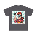 That's So Slay! Unisex Heavy Cotton Tee - Fun Graphic Tee, Gift for Friends, Casual Wear, Celebration Apparel, Trendy Shirt
