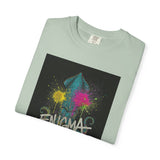 Colorful Enigma Squid Unisex T-Shirt | Vibrant Graphic Tee for Ocean Lovers, Casual Wear, Gift Idea, Festival Attire, Statement Piece