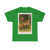 Relaxed Lifter Cotton Tee, Vintage Workout Tee, Unisex Gym Shirt, Casual Fitness Apparel, Gift for Fitness Enthusiasts