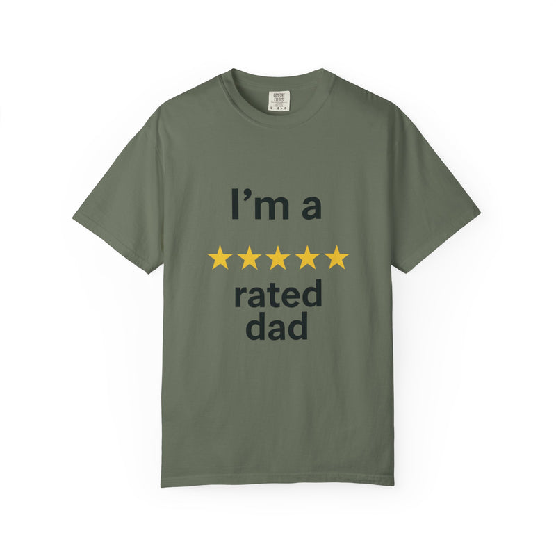 Dad Humor T-Shirt - I'm a Rated Dad Tee for Father's Day, Birthday Gift, Casual Wear, Unisex Apparel, Dad Jokes