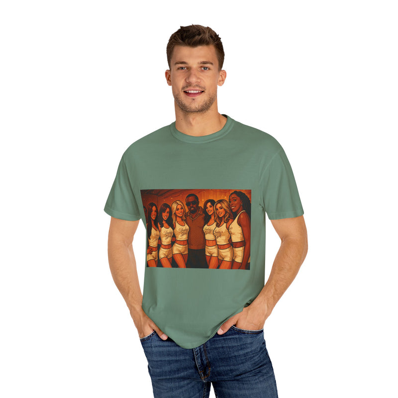 Diddy party Unisex Garment-Dyed T-Shirt - Casual, Stylish, Gift for Friends, Summer Party, Music Festivals