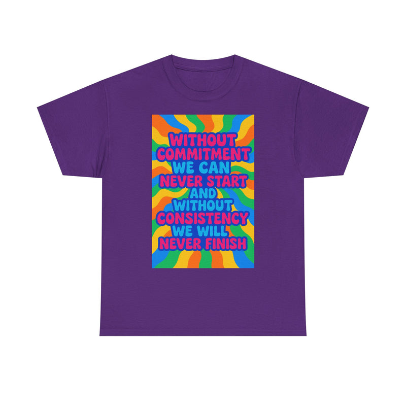Motivational Quote Tee, Unisex Heavy Cotton Shirt, Inspirational Gift for Friends, Positive Vibes Apparel, Everyday Wear T-Shirt