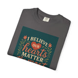 Inspirational god Unisex T-Shirt – Faith, Heartfelt Message, Eco-Friendly, Gift for Religious Occasions, Spiritual Wear, Casual Comfort