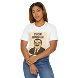 Ivor Biggun Unisex Jersey T-Shirt, Funny Graphic Tee, Gift for Men, Retro Humor Shirt, Casual Wear, Comedy Apparel