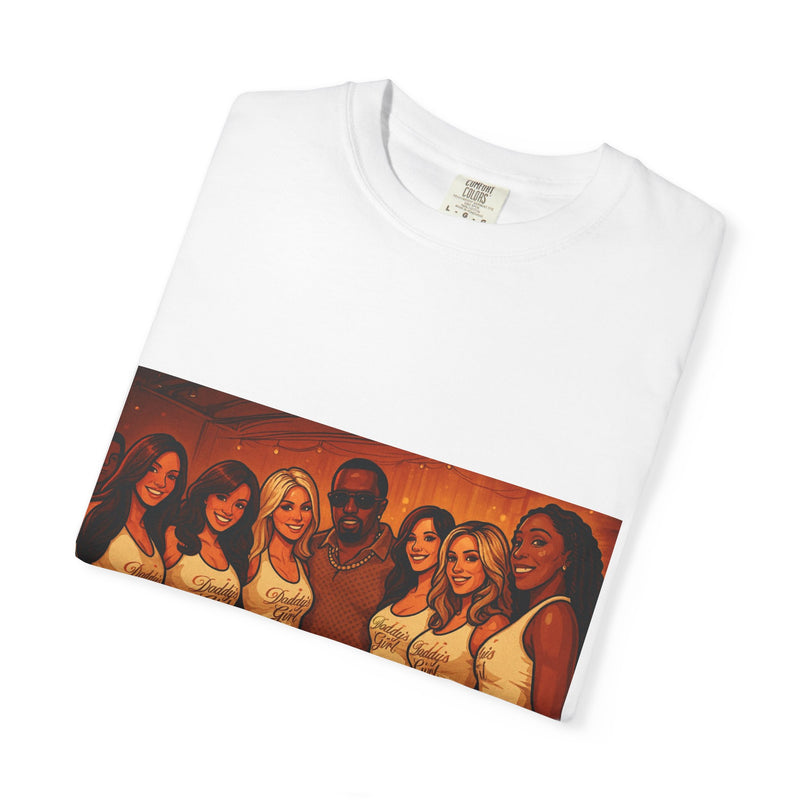 Diddy party Unisex Garment-Dyed T-Shirt - Casual, Stylish, Gift for Friends, Summer Party, Music Festivals