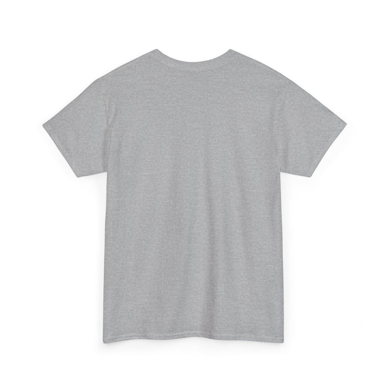 Unisex Heavy Cotton Tee - Playful Nostalgia Shirt, Casual Wear, Gift for Friends, Movie Night, Unique Graphic Tee