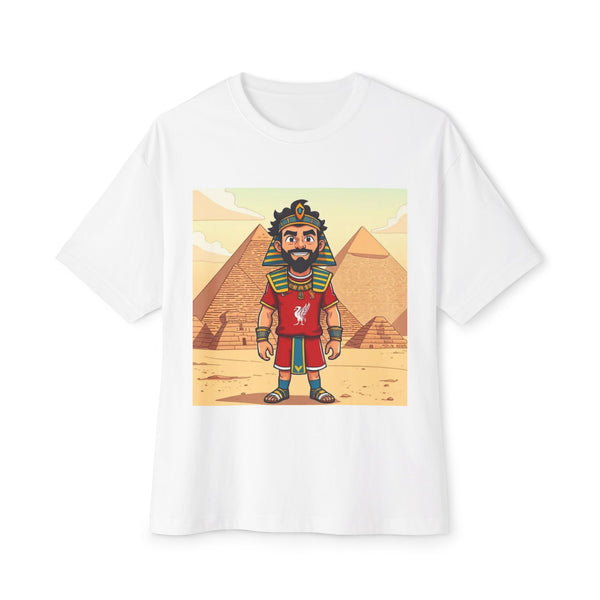Vintage-Inspired Egyptian Graphic Tee for Adventurers, Unisex Boxy T-Shirt, Retro Travel T-Shirt, Festival Shirt, Gift for Gamers