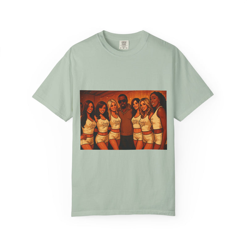 Diddy party Unisex Garment-Dyed T-Shirt - Casual, Stylish, Gift for Friends, Summer Party, Music Festivals
