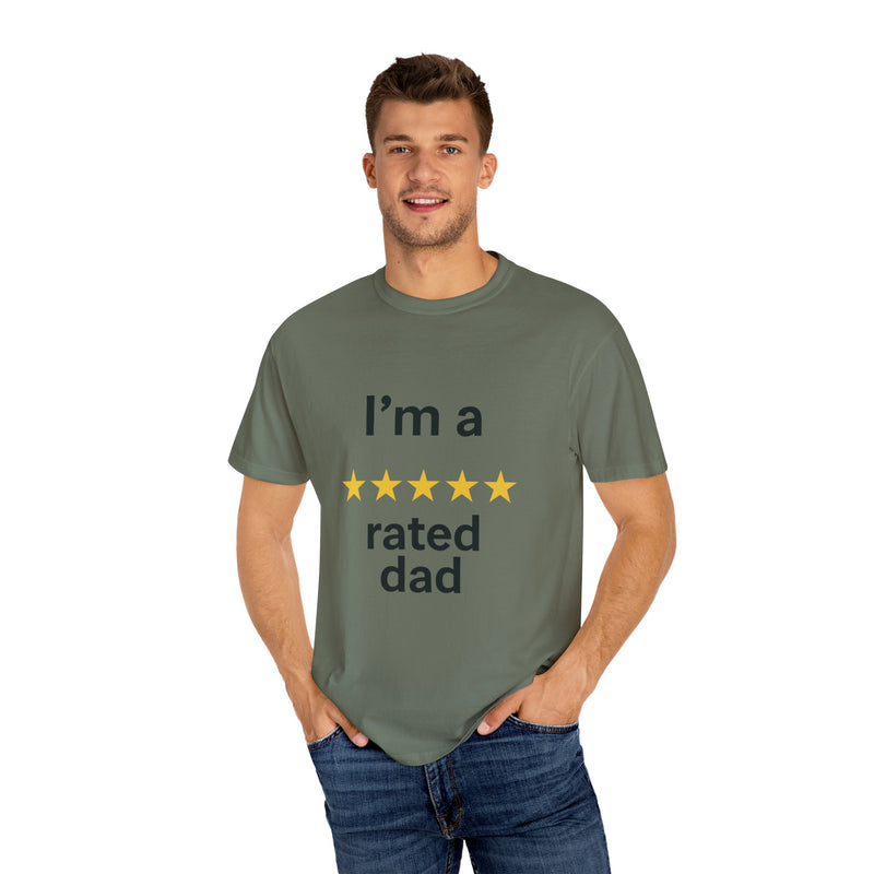 Dad Humor T-Shirt - I'm a Rated Dad Tee for Father's Day, Birthday Gift, Casual Wear, Unisex Apparel, Dad Jokes
