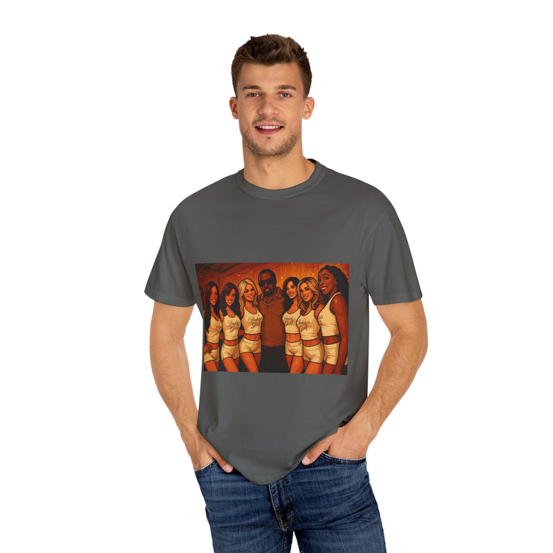 Diddy party Unisex Garment-Dyed T-Shirt - Casual, Stylish, Gift for Friends, Summer Party, Music Festivals