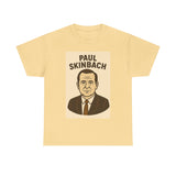 Retro Graphic Tee - Paul Skinbach, Vintage Style Shirt, Casual Wear, Gift for Him, Unisex Cotton T-Shirt