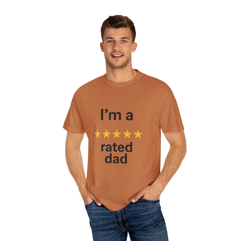 Dad Humor T-Shirt - I'm a Rated Dad Tee for Father's Day, Birthday Gift, Casual Wear, Unisex Apparel, Dad Jokes