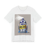 R2-D2 Inspired Unisex Jersey Tee - Fun Graphic Shirt, Space Lover Gift, Nerdy Apparel, Geek Fashion, Birthday Present, Casual Wear