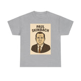 Retro Graphic Tee - Paul Skinbach, Vintage Style Shirt, Casual Wear, Gift for Him, Unisex Cotton T-Shirt