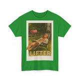 Relaxed Lifter Cotton Tee, Vintage Workout Tee, Unisex Gym Shirt, Casual Fitness Apparel, Gift for Fitness Enthusiasts