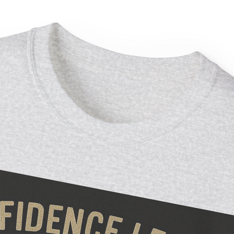Confidence Level Kanye Tee, Funny Graphic T-Shirt, Hip Hop Style Shirt, Gift for Music Lovers, Casual Everyday Wear