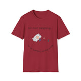 Funny Battery Saving Mode T-Shirt, Unisex Humor Tee, Gift for Friends, Sleepy Shirt, Casual Wear, Unique Graphic Tee