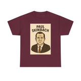 Retro Graphic Tee - Paul Skinbach, Vintage Style Shirt, Casual Wear, Gift for Him, Unisex Cotton T-Shirt