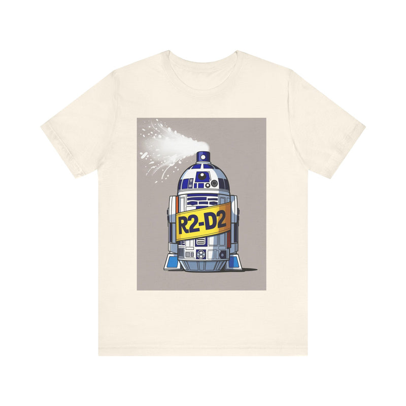 R2-D2 Inspired Unisex Jersey Tee - Fun Graphic Shirt, Space Lover Gift, Nerdy Apparel, Geek Fashion, Birthday Present, Casual Wear