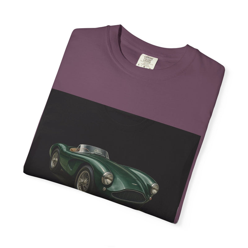 Aston Martin DB3S Unisex Garment-Dyed T-shirt, Car Enthusiast Tee, Vintage Auto Apparel, Perfect Gift for Him, Birthday or Christmas
