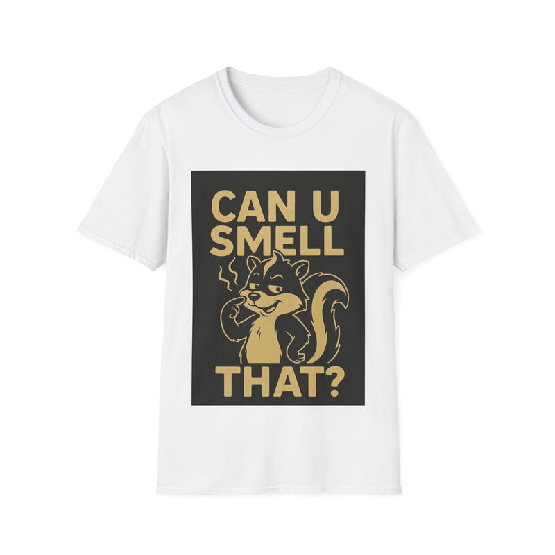 Funny Unisex T-Shirt - Can U Smell That? Cute Animal Graphic Tee for Casual Wear, Gifts, Birthdays, Humor