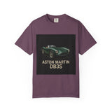 Aston Martin DB3S Unisex Garment-Dyed T-shirt, Car Enthusiast Tee, Vintage Auto Apparel, Perfect Gift for Him, Birthday or Christmas