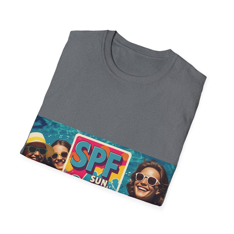 Summer Fun T-Shirt - SPF Pool Party Tee, Beachwear, Vacation Shirt, Gift for Pool Lovers, Unisex Apparel