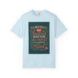 Inspirational god Unisex T-Shirt – Faith, Heartfelt Message, Eco-Friendly, Gift for Religious Occasions, Spiritual Wear, Casual Comfort