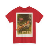 Relaxed Lifter Cotton Tee, Vintage Workout Tee, Unisex Gym Shirt, Casual Fitness Apparel, Gift for Fitness Enthusiasts