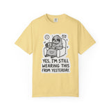 Comfy Sloth T-Shirt - Funny Graphic Tee, Unisex Apparel for Relaxation, Perfect for Lazy Days, Gift for College Students, Outfit Repeater