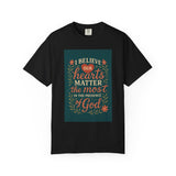Inspirational god Unisex T-Shirt – Faith, Heartfelt Message, Eco-Friendly, Gift for Religious Occasions, Spiritual Wear, Casual Comfort
