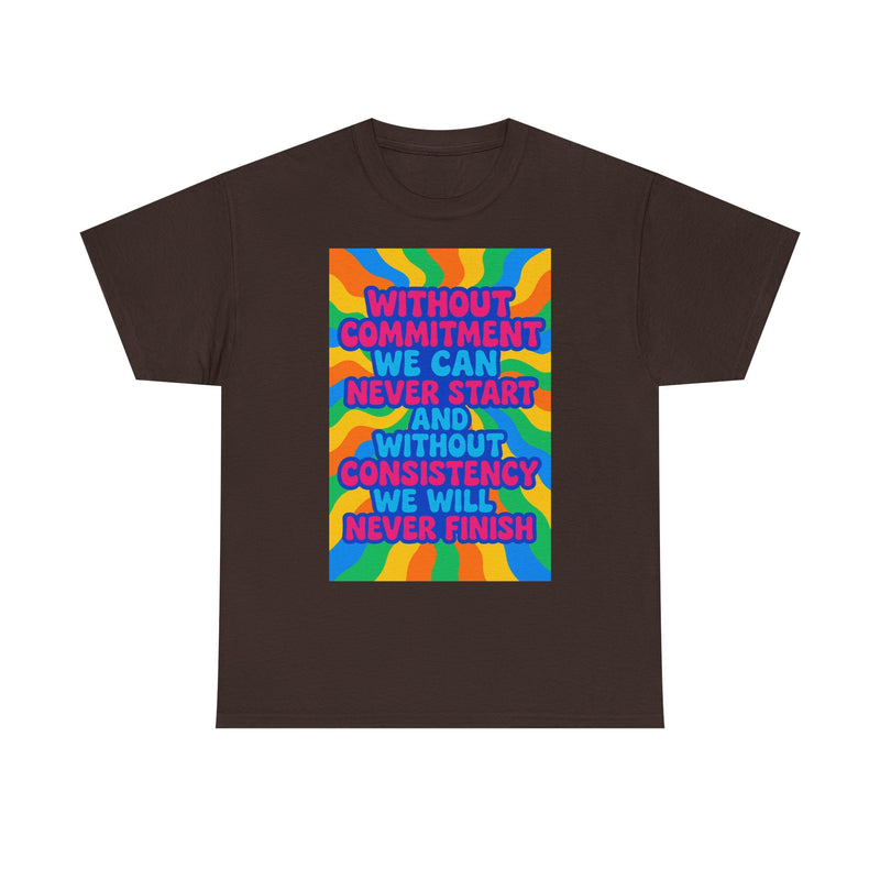 Motivational Quote Tee, Unisex Heavy Cotton Shirt, Inspirational Gift for Friends, Positive Vibes Apparel, Everyday Wear T-Shirt
