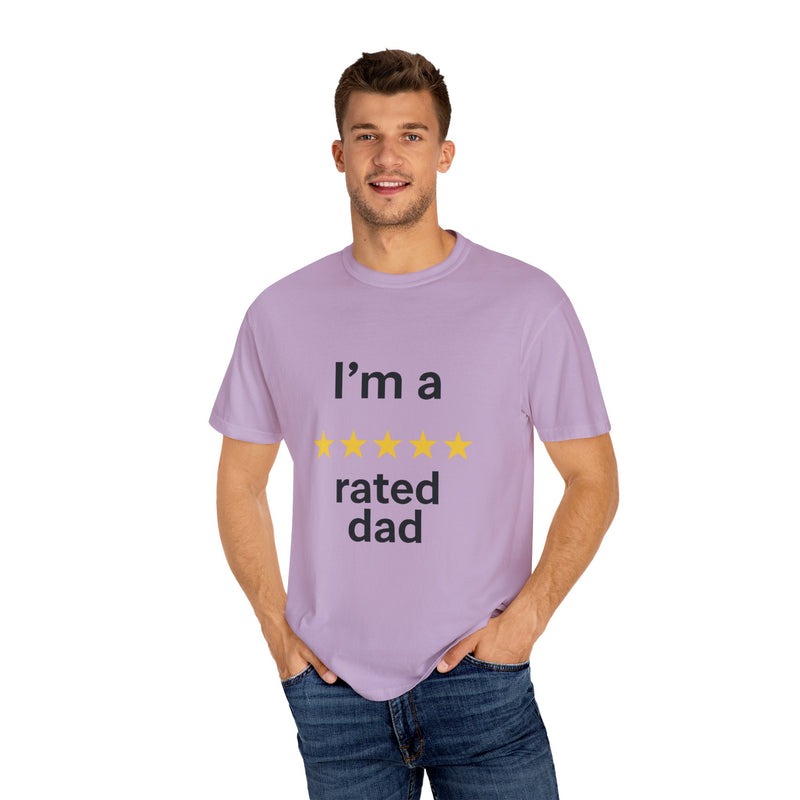 Dad Humor T-Shirt - I'm a Rated Dad Tee for Father's Day, Birthday Gift, Casual Wear, Unisex Apparel, Dad Jokes