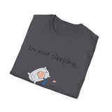 Funny Battery Saving Mode T-Shirt, Unisex Humor Tee, Gift for Friends, Sleepy Shirt, Casual Wear, Unique Graphic Tee